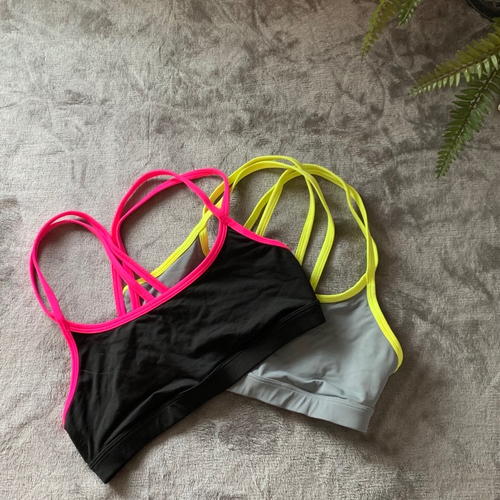 PINK YOGA sports bra set